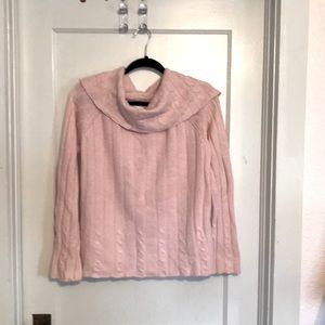 Women’s Liz Claiborne Emma James Pink Sweater Size XL Very Soft $16